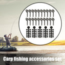 Ronnie Rig Boilies Bait Screw Hook Stops Beads Kit Carp Fishing Tackle (01)