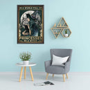 Full Embroidery Handmade Black Witch Counted DIY 11CT Canvas Cross Stitch K