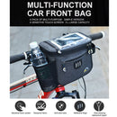 Bicycle Riding Front Frame Handlebar Bag Bike Touch Screen Phone Drink Holder