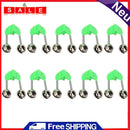 10pcs Fishing Bite Alarms Rod Bells Plastic Outdoor Fishing Tackle Fishing Gear