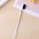 Beauty Double-sided Edge Control Hair Comb Eyebrow Brush Combs (White) Newly