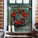 Exquisite Garland Decorative Wreath Door Hanging Christmas Tree Decor (C) Newly