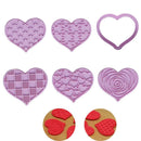 Baking & Pastry Tools Cookie Embossing Molds Valentine's Day Cookie Cutter