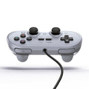 8BitDo Pro 2 Wired PC Game Controller Gamepad Laptop Game Joystick (Gray) Newly