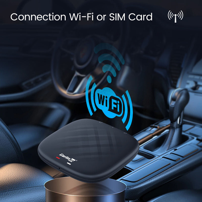 Carlinkit for CarPlay Android Ai Box Wired to Wireless 4G+64GB Dongle Adapter
