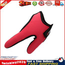 Fishing Gloves Protector Two Finger Anti-cut Outdoor Tackle Gloves (Red) Newly