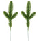 Artificial Flowers Christmas Pine Branches Plastic Leaves Decors Party Tree P7X9