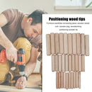 300pcs 6mm 10mm 10mm Wooden Dowel Cabinet Drawer Round Fluted Dowel Pins Newly