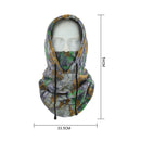 Adjustable Thickened Winter Warm Cycling Hood Scarf Outdoor Sports Fleece Hat