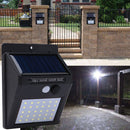 Solar Light Power Wall Waterproof Motion Sensor Lamp Garden Patio Decoration