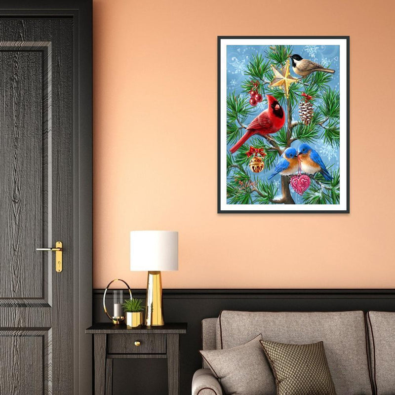 5D DIY Full Drill Diamond Painting Bird Cross Stitch Mosaic Craft Wall Arts Kit
