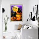 Halloween 5D DIY ?Full Drill Diamond Painting Craft Cross Stitch Needlework