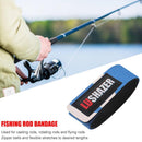 Fishing Rod Wrap Bundle Elastic Fishing Rod Fastening Strap Belts Rod Tie Holder