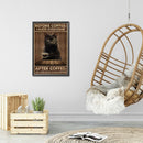 Diamond Painting 5D Full Round Drill Mosaic DIY Cat Retro Poster Kit Room Decor