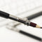 Writing Useful Adjustable Pen Holder Pencil Extender Dual Head Art Write Tool
