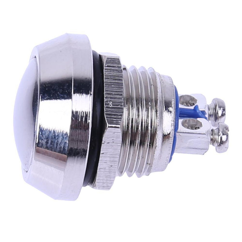 12mm Metal Boat Horn Momentary Stainless Steel Push Button Starter Switch