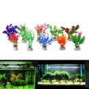 10pcs Aquarium Water Lawn 10 Brick Artificial Water Plant Beautiful Simulation
