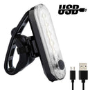 Rear Bike Tail Light Waterproof Bicycle Taillight for Night Riding (White) Newly