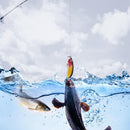 10pcs fishing bait set swimbait fishing bait with storage box crankbait outdoor