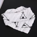 silveroneuk baby kids infant triangle head scarf bandana feeding bibs spoke