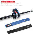 Fishing Rod Wrap Bundle Elastic Fishing Rod Fastening Strap Belts Rod Tie Holder