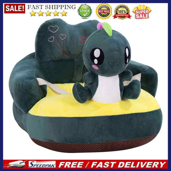 Sofa Support Seat Cute Cartoon Case Soft Plush Chair for Kid Baby Infant Fe