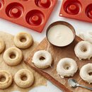 18 Cavity Silicone Donuts Pastry Mold DIY Dessert Cake Donut Shape Moulds Newly