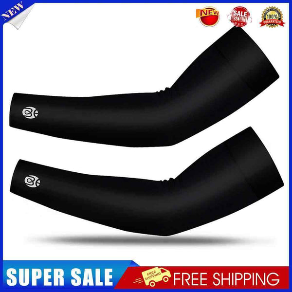 #A WEST BIKING Ice Silk Arm Sleeves Breathable Summer Sunscreen Fitness Arm Cove