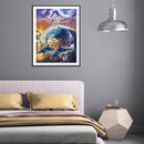 Animal Diamond Painting Kit Full Round Drill DIY Wall Crafts Mosaic Home Pict