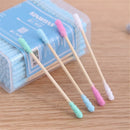 Tool Health Care Nose Ears Cleaning Cotton Swabs Bamboo Wood Buds Sticks