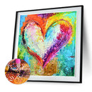 Seawang 5D DIY Full Drill Diamond Paintings Heart Cross Stitch Embroidery Mosaic Set C