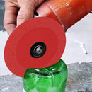 #A 100mm Glass Cutting Disc DIY Grinding Multifunctional Wine Bottles Cutting Wh