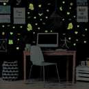 Luminous Glow In the Dark Heart Wall Stickers for Kids Baby Bedroom Decals Decor