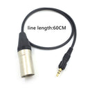 3.5mm Audio Cable for Sony UWP D11 D21 P03B Microphone Sound Recording Equipment