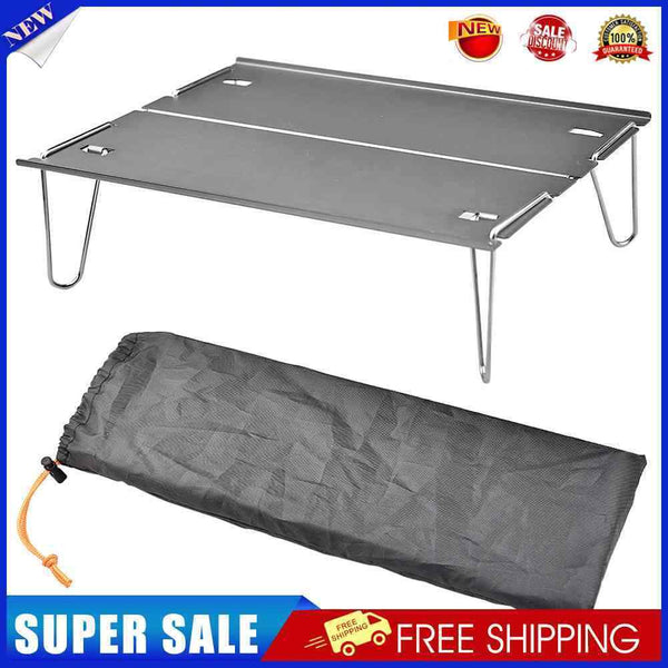 Ultralight Aluminum Alloy Outdoor Camping Picnic Furniture Folding Table