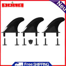 3pcs Surfboard Fins Water Fins for Softboard Water Wave Fin Surf Paddle Board