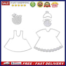 5pcs Metal Skirt Cutting Dies DIY Paper Card Scrapbooking Embossing Stencil