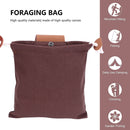 Foraging Bag Hands Free Bushcraft Belt Bag for Outdoor Traveling Camping Hiking