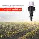 Sprinkler Single Nozzle Head Garden Lawn Irrigation Water Misting (50pcs)