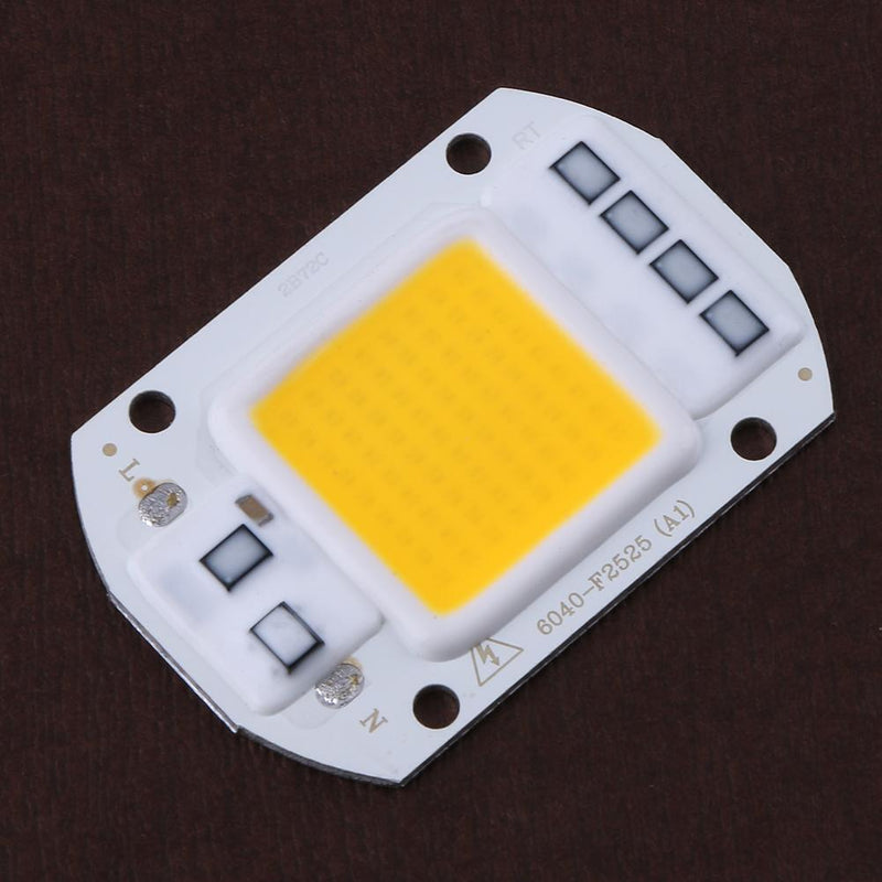 High Power 50W AC 220V COB LED Lamp Chip for Spotlight Searchlight(WW) Newly