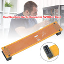 Flexible Crossfire Cable Dual Graphics Cards Connector NVIDIA N Card SLI Bridge