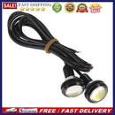 2x White DC12V 9W Eagle Eye LED Daytime Running DRL Backup Light Car Lamp