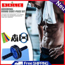 8pcs Fitness Equipment Set From Roller Wheel Resistance Bands Jump Jump Rope