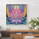 Diamond Painted DIY lotus Partial Special Rhinestone Set