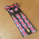 -Clip Hook Strap Clip Union Jack 70th Anniversary Elizabeth II Platinum Jubilee