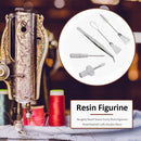 4pcs Sewing Machine Cleaning Set Screwdriver Tweezer Double-End Brush Kit Newly