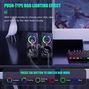 2pcs ONIKUMA L6 Gaming Wired LED Speaker Bluetooth-Compatible Stereo Kit Newly
