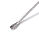 Stainless Steel Mixing Spoon Melted Wax Pills Bead Headring Stick (White)