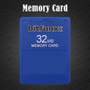 V1.966 Free McBoot 32MB Memory Cards for PS2 Game Console Card (Blue) Newly