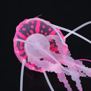 Simulation Artificial Jellyfish Glowing Aquarium Fish Tank Decor(Red) Newly
